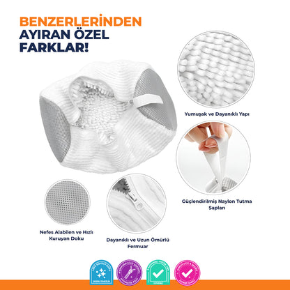 Evinde.co - Ayakkabı Yıkama Filesi